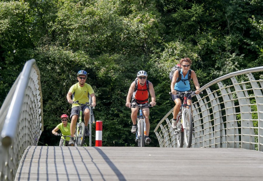 Mountain Bike in Ledro valley, Villaggio Azzurro Ledro