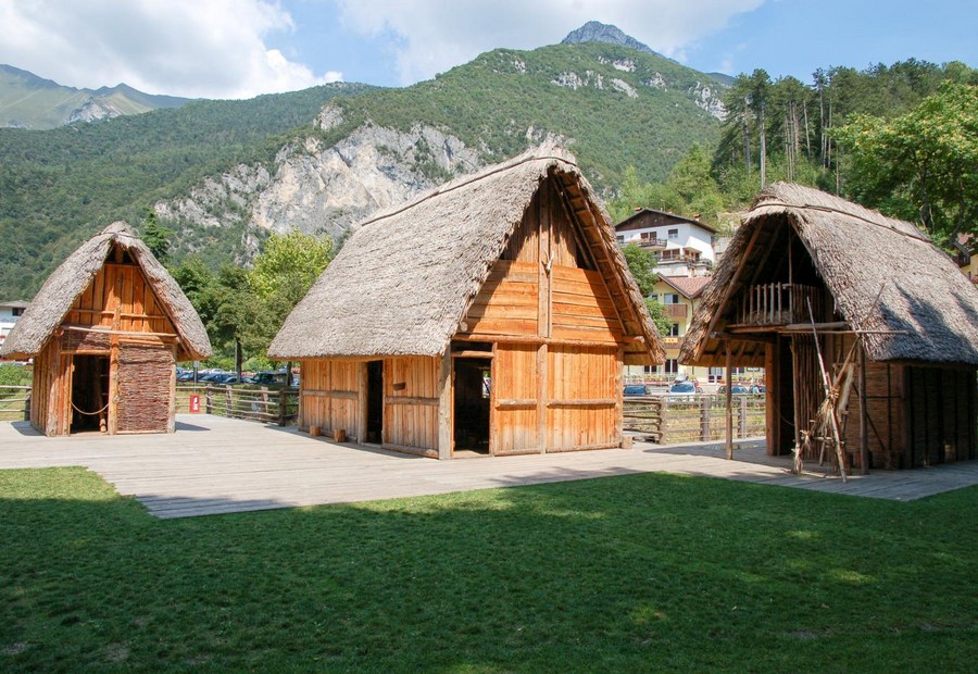 PILE-DWELLING MUSEUM on Ledrosee, Villaggio Azzurro Ledro