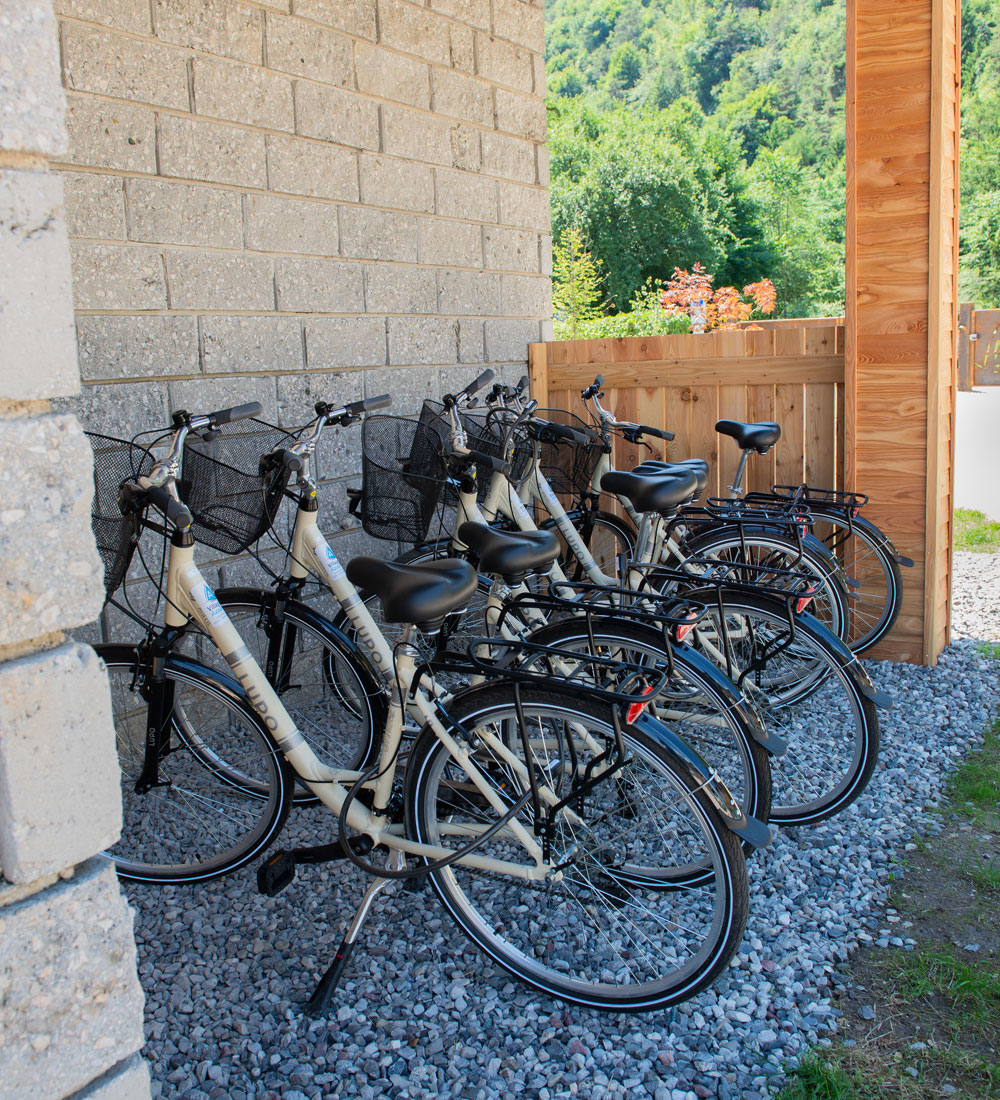 Bike rental in the Ledro Valley | Villaggio Azzurro