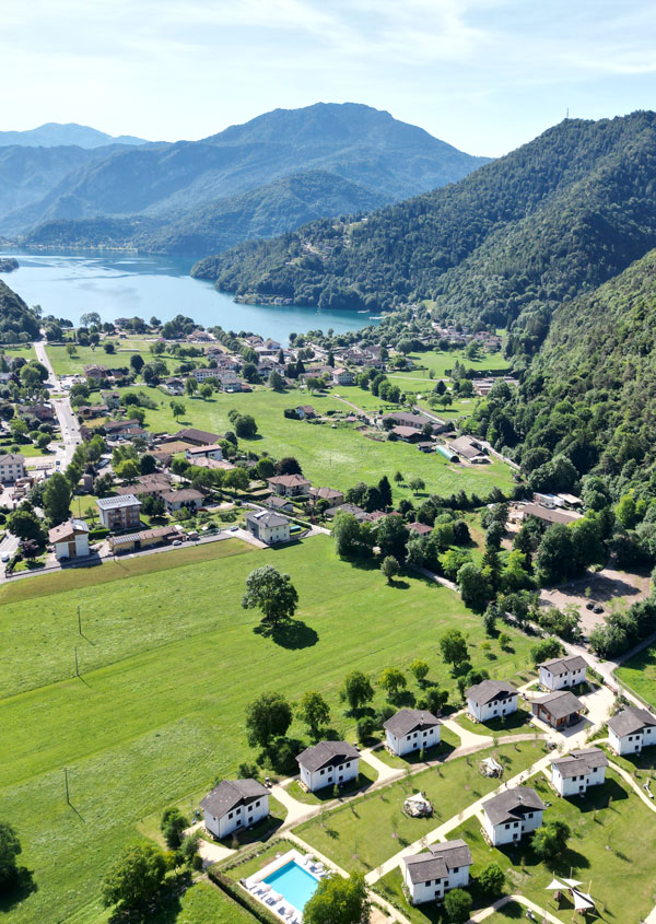 Holidays in the green heart of the Ledro Valley with Villaggio Azzurro Villas